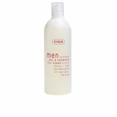 2-in-1 Gel et shampooing Ziaja   Homme Cèdre 400 ml
