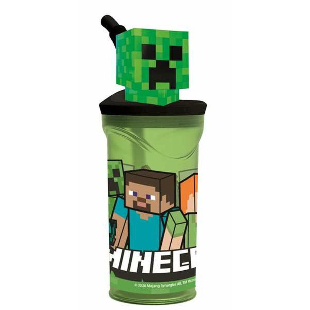 Image principale de Bouteille d'eau Minecraft Plastique 360 ml