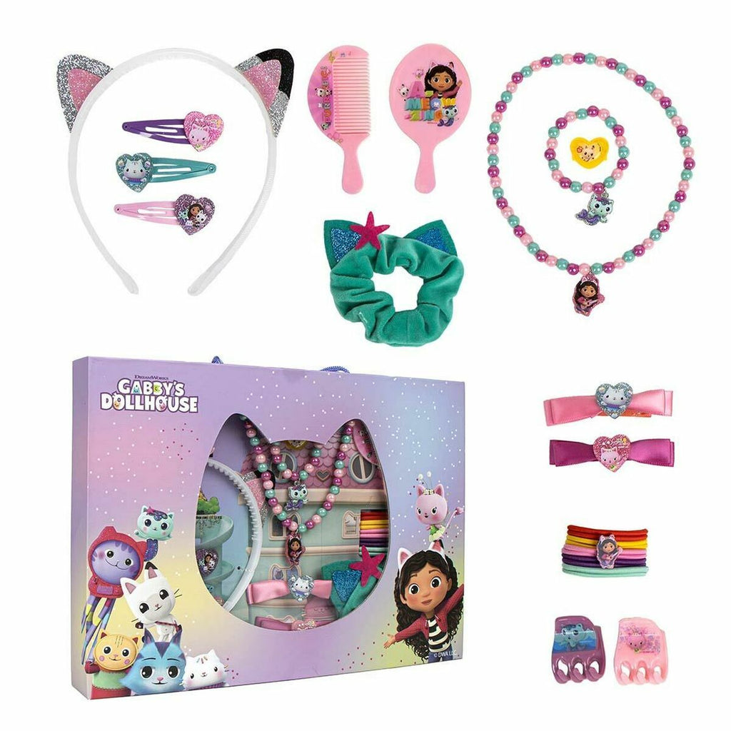 Image principale de Accessoires pour les Cheveux Gabby's Dollhouse Rose 23 Pièces