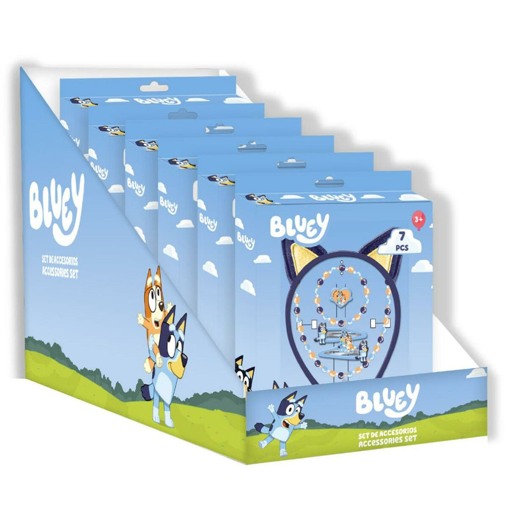 Image principale de Accessoires pour les Cheveux Bluey Multicouleur 6 Pièces