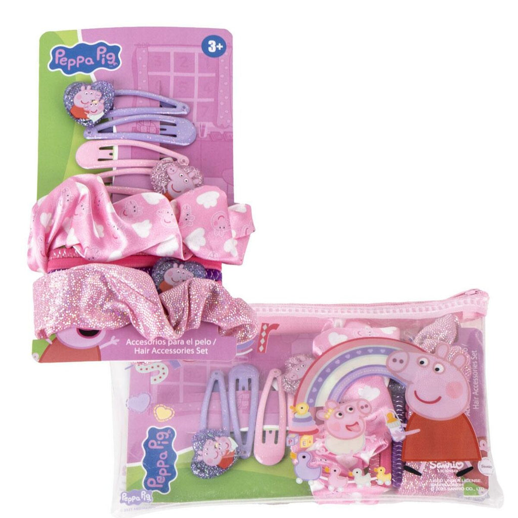 Image principale de Accessoires pour les Cheveux Peppa Pig Rose 10 Pièces