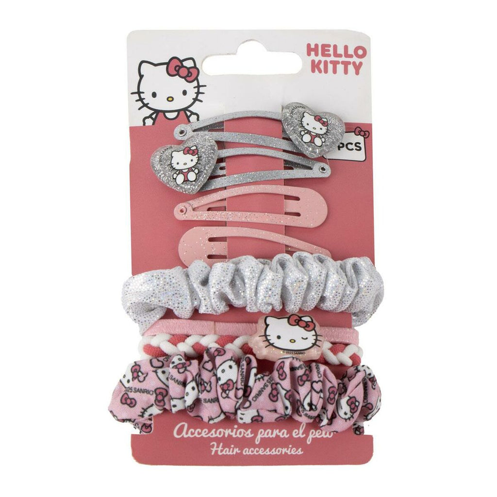 Image principale de Accessoires pour les Cheveux Hello Kitty 8 Pièces